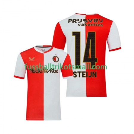 Fußballtrikots Feyenoord Rotterdam Sem Steijn 14 2025-2026 Kurzarm Heimtrikotsatz kaufen
